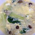 クックIKDMZ5☆'s cooksnap of when they made チンゲン菜のたまごスープ♪.
