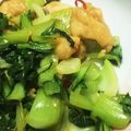 くるみミルクティ's cooksnap of when they made 鶏肉とチンゲン菜の中華炒め.