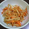 亜久里's cooksnap of when they made 大根の皮のキンピラ.