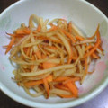 亜久里's cooksnap of when they made 大根の皮のキンピラ.