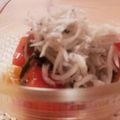 クックAKA9I8☆'s cooksnap of when they made トマトと大葉のシラスサラダ.