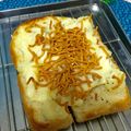 ｱｯﾌﾟﾙｸｯｷｰ's cooksnap of when they made 焼きポテサラチーズベビースタートースト！.