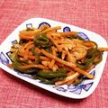 オブブ's cooksnap of when they made 我が家のチンジャオロース.