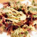 クック漣ちゃん's cooksnap of when they made 春菊＆さるえび＆たまねぎのかきあげ.