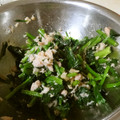 かすてら１２'s cooksnap of when they made サッと一品！ほうれん草のツナ和え.
