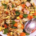 クックQI0Y8L☆'s cooksnap of when they made 夏バテ予防！「ヘルシー夏野菜チャーハン」.