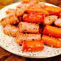 kaokaofood's cooksnap of when they made お弁当や朝食に❗ウインナーのゴマ炒め.
