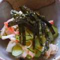 taako1552's cooksnap of when they made カニカマと長いもの酢の物.
