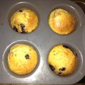 ❤Beginner❤'s cooksnap of when they made 冷凍ブルベリーで☆マフィン.