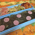 ゆけり３兄弟's cooksnap of when they made 海苔弁Ver♪水玉ごはんのお弁当♪.