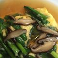 娘にゃんこ's cooksnap of when they made ☆定番☆にら玉しいたけあんかけ♪.