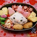愛情弁当♡'s cooksnap of when they made マリーちゃん☆キャラ弁.
