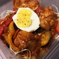 skymomonga's cooksnap of when they made 鶏肉と夏野菜のカレー焼き.