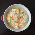 のんびりだら～リ's cooksnap of when they made 簡単さっぱり！野菜入りほっこりおじや★゛.