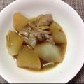 まど姉かおりんこ's cooksnap of when they made 簡単！鶏もも肉と大根の煮物☆.
