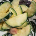 桃さる's cooksnap of when they made ズッキーニの梅マヨ和え.