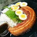 crystaI's cooksnap of when they made ビッグな豚の角煮★タヨン風.