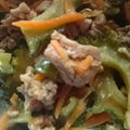 ふぅこ１１１１'s cooksnap of when they made 牛肉とゴーヤのオイスター炒め.