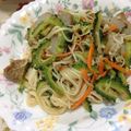 にこにこおかぴん's cooksnap of when they made ゴーヤ入りそうめんチャンプル.