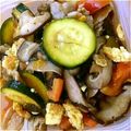 ecchan＊'s cooksnap of when they made ズッキーニと椎茸のオイスター炒め.