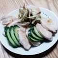 とりてんちゃん's cooksnap of when they made つるん鶏むね肉ときゅうりのおろしポン酢♪.