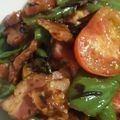 料理は嫌いじゃない♪'s cooksnap of when they made トマトとししとうのベーコン塩こんぶソテー.