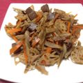 おるご's cooksnap of when they made 食べ応えアリ！豚肉入り蓮根のきんぴら.
