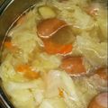 なおちぇん's cooksnap of when they made 簡単で美味いキャベツとウィンナーのスープ.