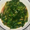 omotenasui's cooksnap of when they made レンチンdeニラのコチジャン味噌和え.