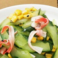 クックSZJPTL☆'s cooksnap of when they made 色鮮やか！きゅうりの三色炒め.