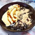 ジョンリークッカー's cooksnap of when they made 信玄餅アイス.