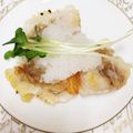 料理わ苦手's cooksnap of when they made 赤魚のおろしポン酢がけ.