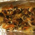 akirk's cooksnap of when they made たらの味噌マヨホイル焼き.