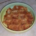 ノンタンオンマ's cooksnap of when they made ワッフルメーカーでかりもちじゃがいも餅♡.