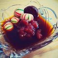 DAMALIN's cooksnap of when they made 冷やし珈琲ぜんざい.