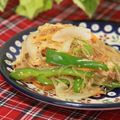 ぽっぽぺぺ's cooksnap of when they made 春雨の醬油炒め.