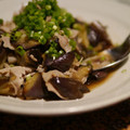 甘夏かん's cooksnap of when they made 揚げ茄子と豚しゃぶのポン酢和え★.