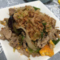 しゃいたか's cooksnap of when they made ほんだしで作る！夏野菜と豚バラ肉炒め.
