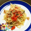 JuJuそら's cooksnap of when they made とっても簡単！トマトとツナの冷製パスタ！.