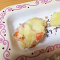 ☆あんこドーナツ☆'s cooksnap of when they made 幼児食1歳 ほうれん草のポテトサラダ.