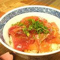 dear*m's cooksnap of when they made 超簡単☆最後まで飽きないマグロの漬け丼♡.