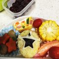 どどどすこい's cooksnap of when they made スターニンジャとアオニンジャおにぎり.