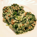 kyonko-f's cooksnap of when they made ほうれん草と納豆のマヨネーズあえ.