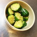 まっふぃーー's cooksnap of when they made 簡単♪中華風浅漬けきゅうり.