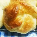 ふたはどり's cooksnap of when they made 成形しやすい☆ふわもちごはんパン☆HB.
