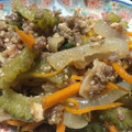 ata7yg94s's cooksnap of when they made 焼肉のたれでゴーヤ炒め.