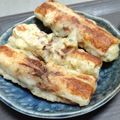 natsukori's cooksnap of when they made ポテサラリメイク☆ポテサラ入りちくわ天☆.