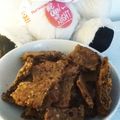 satomique's cooksnap of when they made ジューサー絞りカスでザクザククッキー.