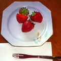 ブランディ's cooksnap of when they made おもてなしの苺☆食べやすくお出しする方法.