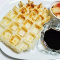 はらぺこママ♪'s cooksnap of when they made 焼くだけ！モッフル☆砂糖しょうゆ味.